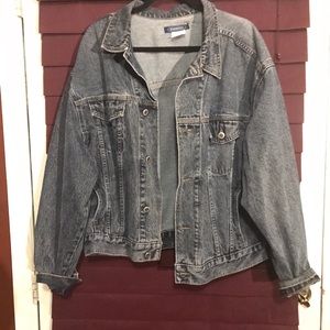 Over sized Jean jacket